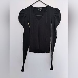 Elegant Black Women's Top